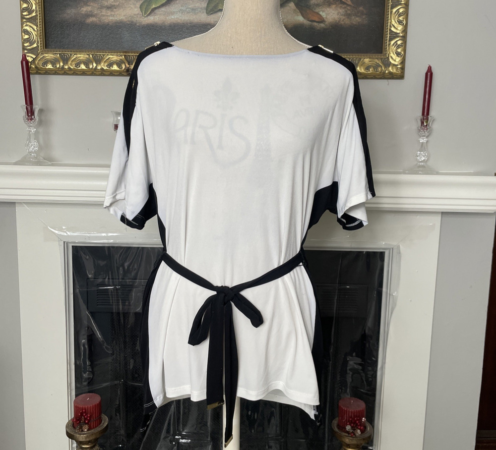Calvin Klein Women's Polyester Top Blouse Medium